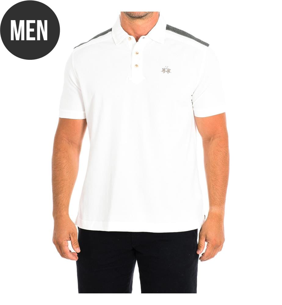 Kurzärmeliges Polo - Weiss