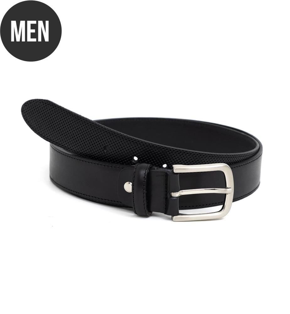 Ceinture en cuir - Noir