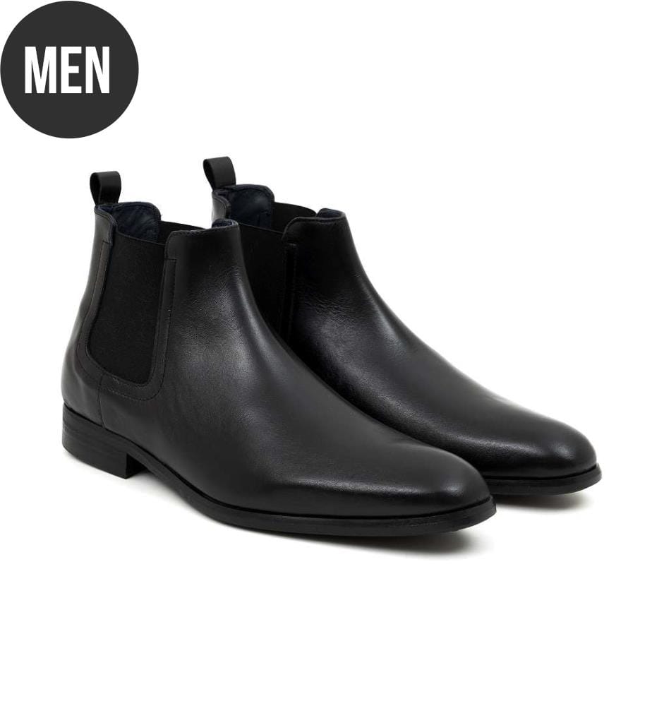 Calimens Chelsea Stiefeletten - Schwarz