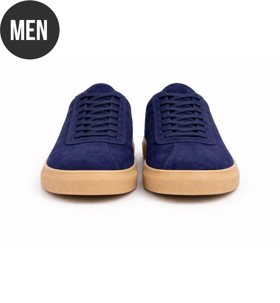 Baskets en daim - Bleu