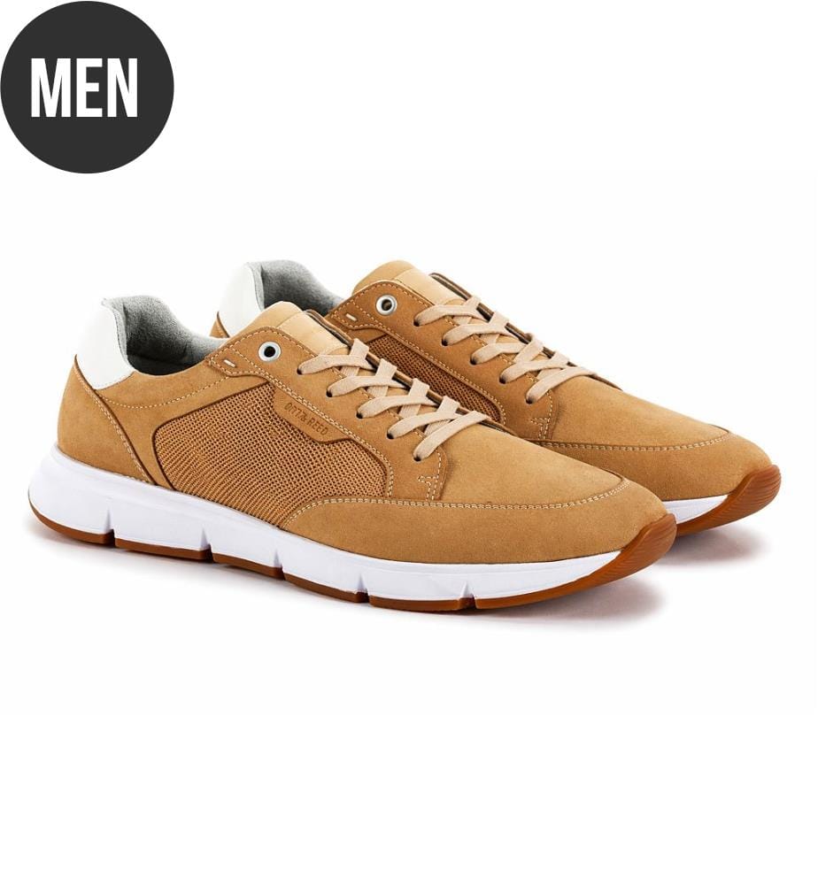 Baskets en daim - Marron