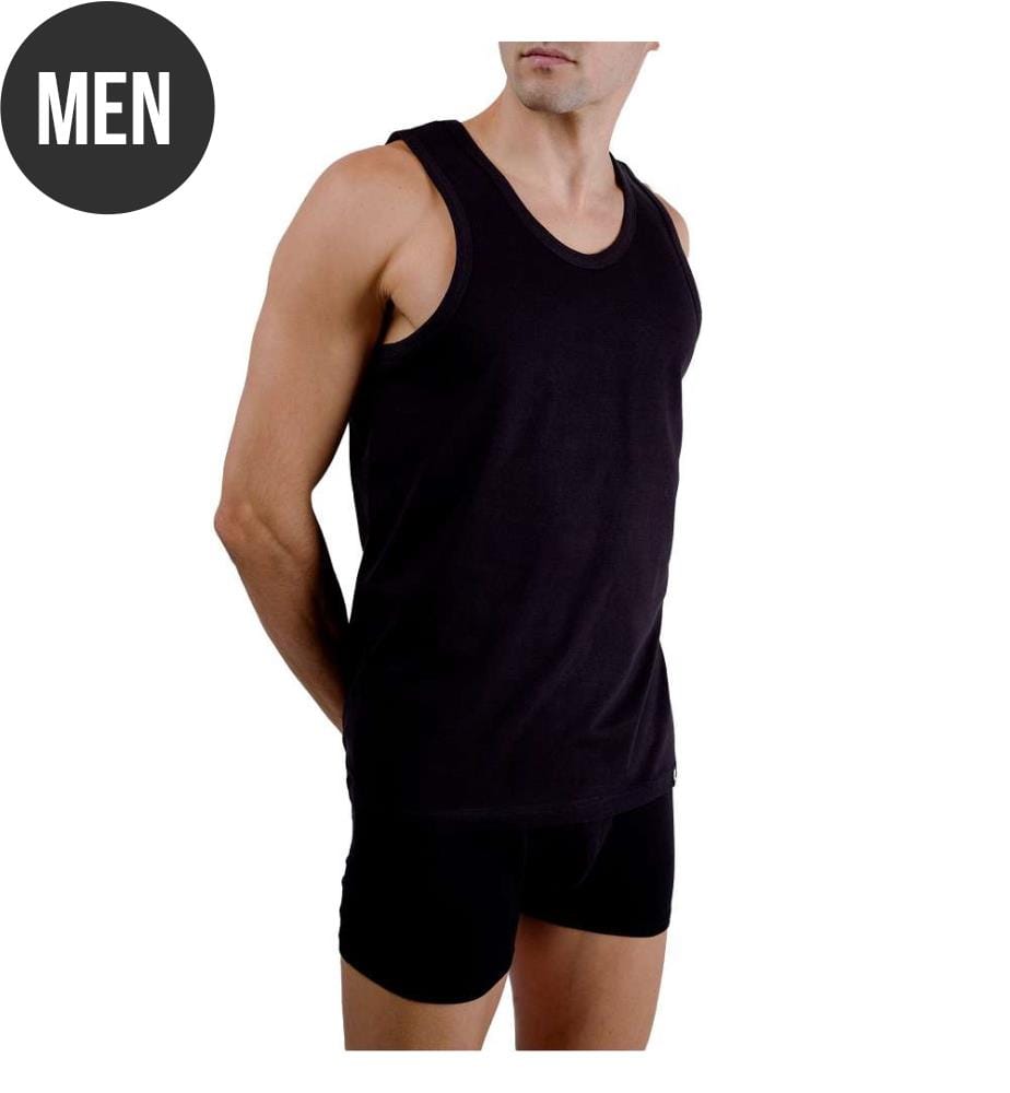 Pierre Cardin cotton tank top - Black