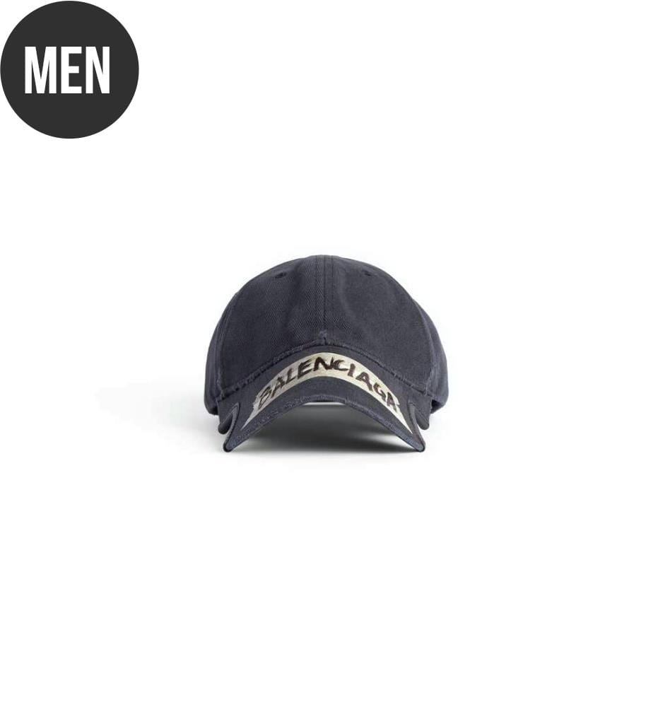 Casquette Masking Tape - Noir délavé