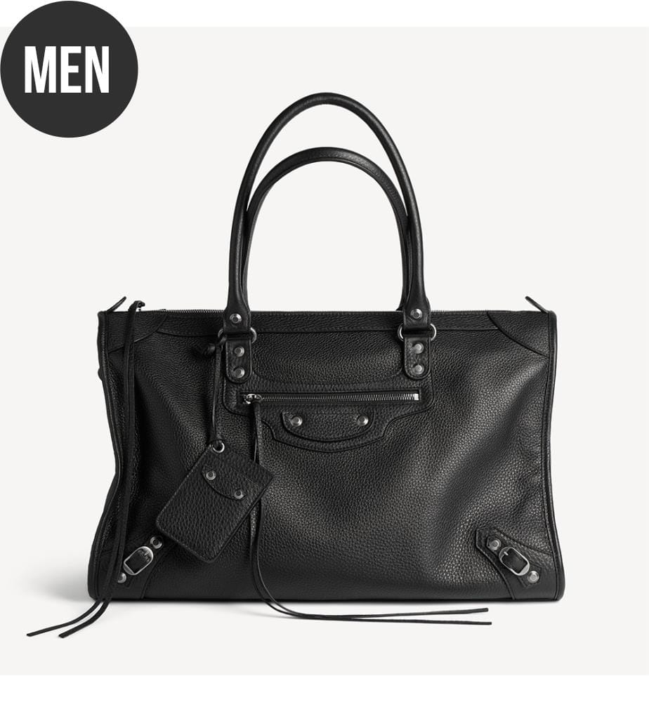 Le City Business Large Tote Bag - Schwarz