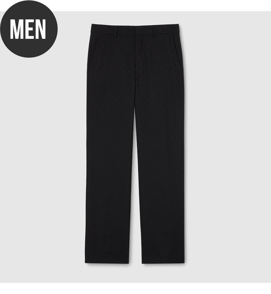 Pantalon en laine - Noir