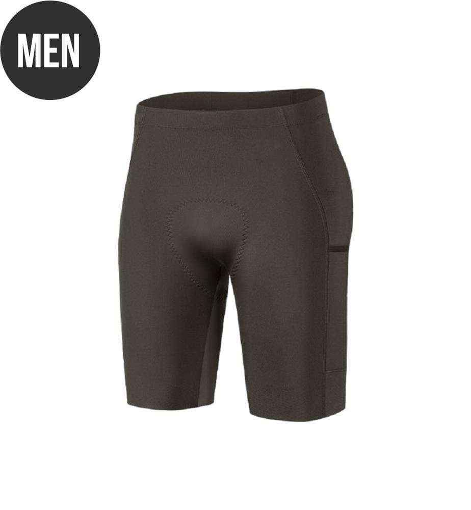 Short de cyclisme LuYao - Marron