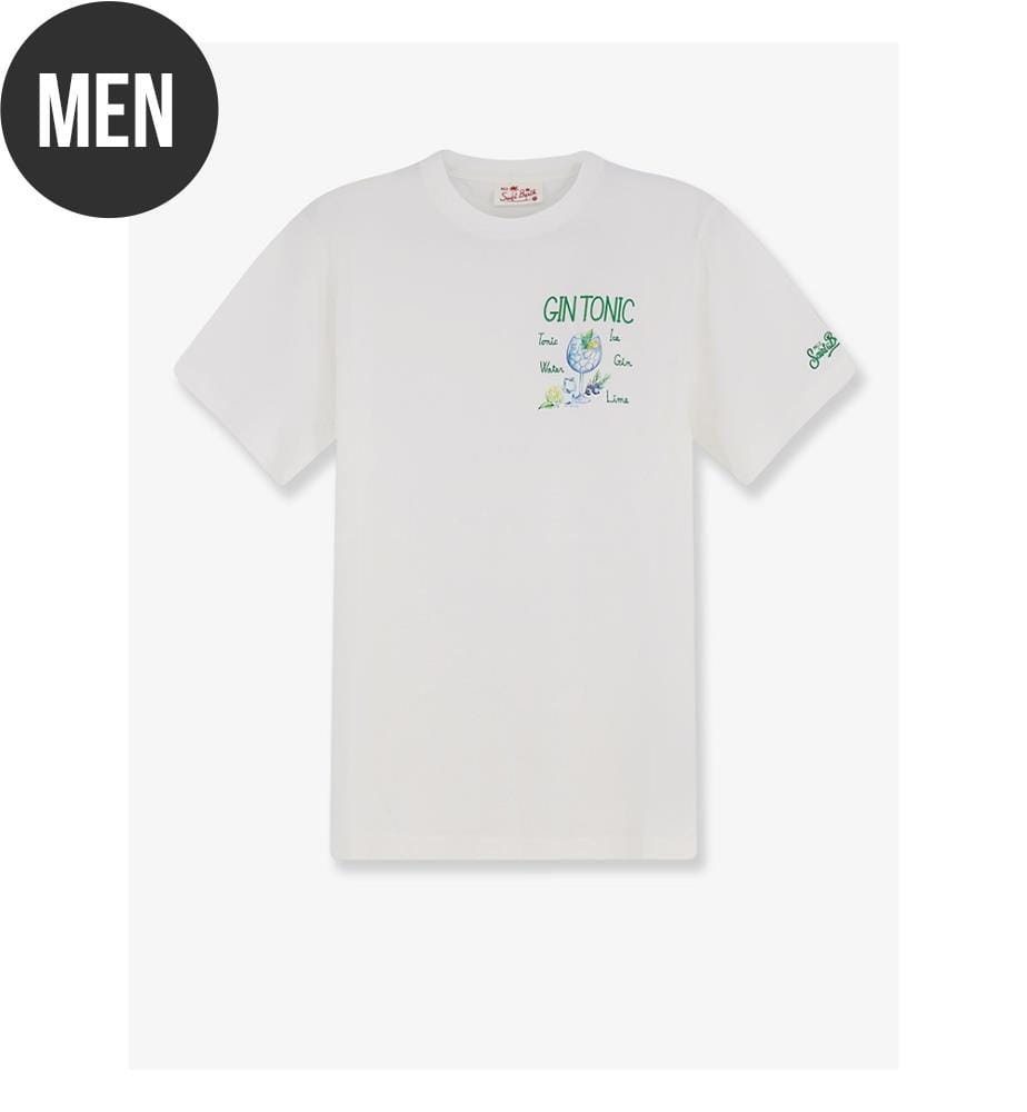 T-shirt en coton Portofino - Blanc