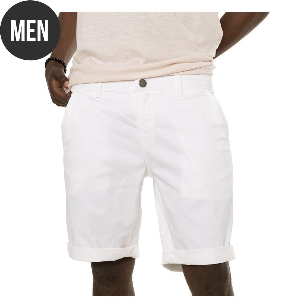 Chino Bermuda Shorts - Weiss