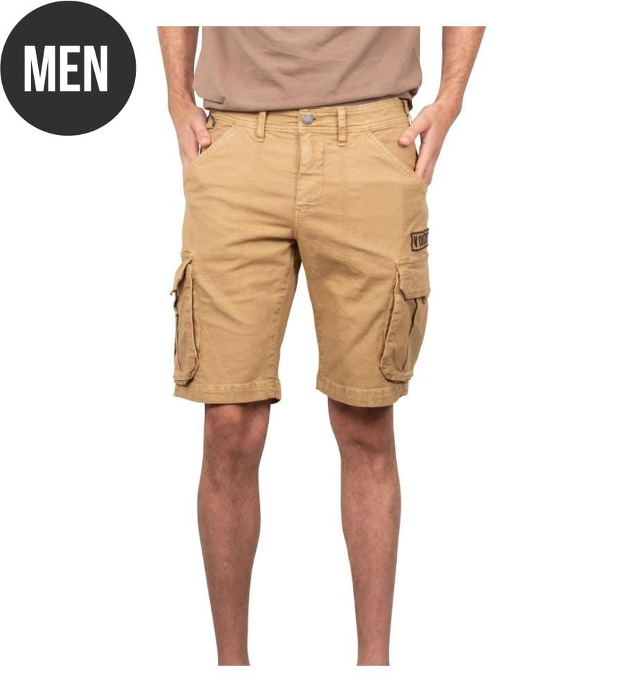 Cargo Bermuda Shorts - Camel