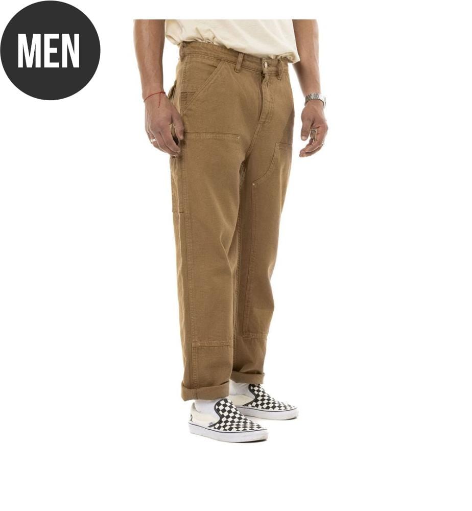 Canvas-Hose aus Baumwolle - Camel