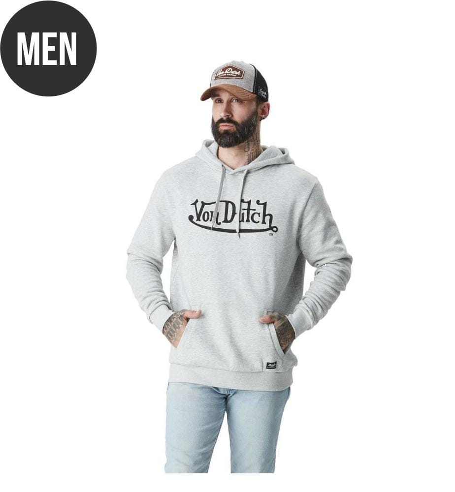 Hoodie Logan - Grau
