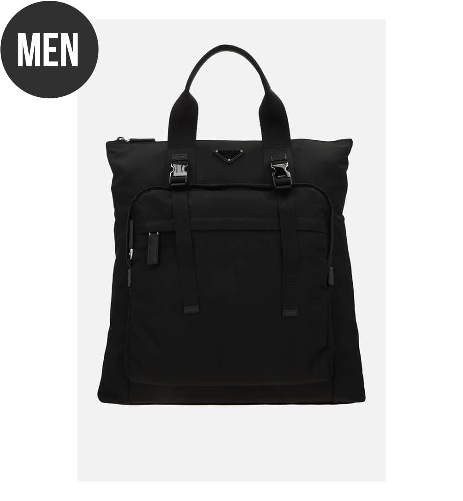 Re-Nylon Rucksack - Schwarz