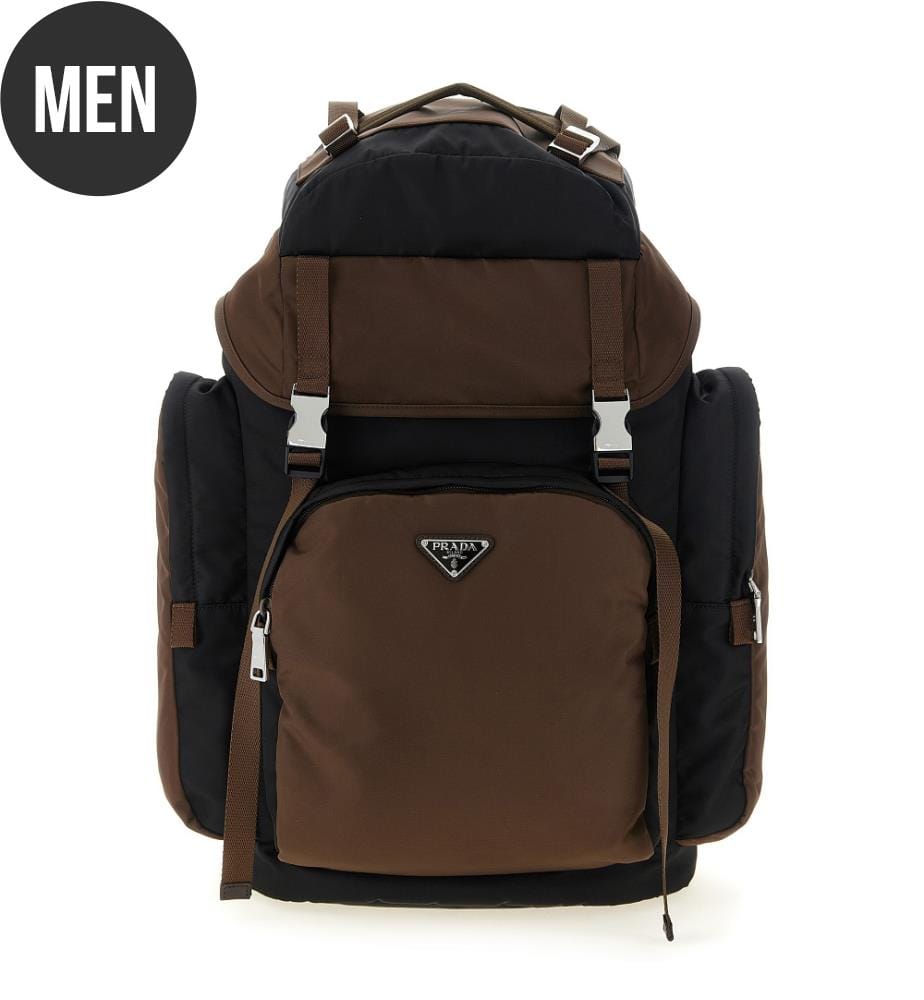 Sac à dos Re-Nylon - Noir et brûlé