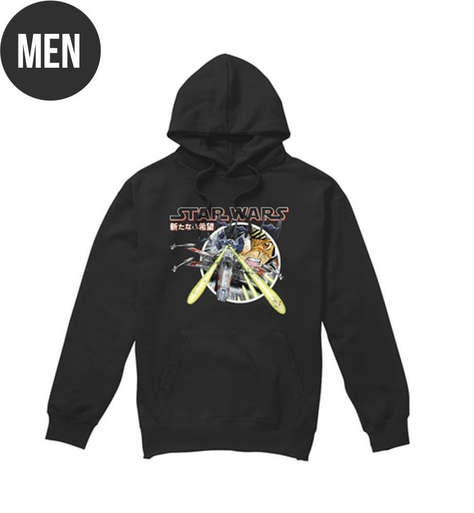 Kapuzenpullover – Schwarz