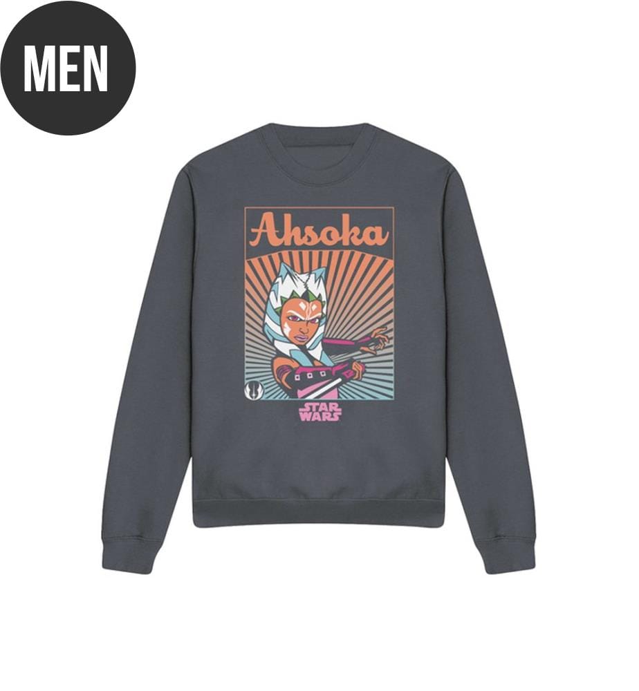 Crew-Sweatshirt – Anthrazit