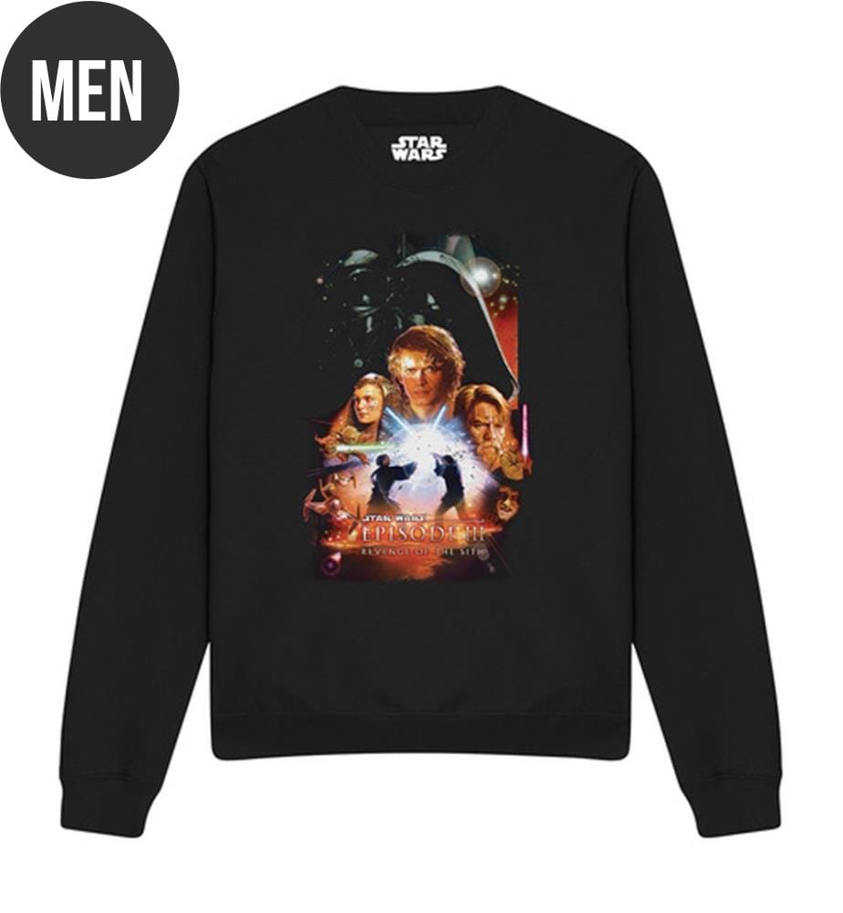 Crew-Sweatshirt – Schwarz