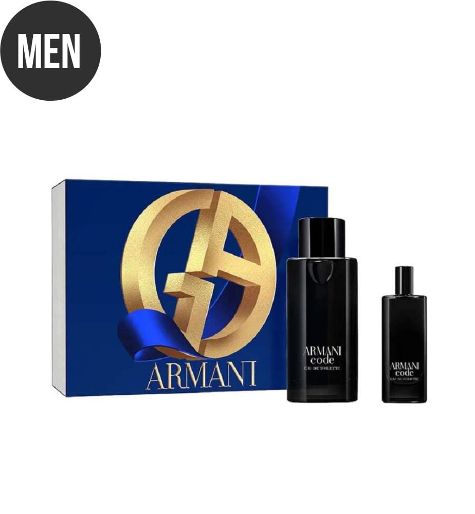 Eaux de Toilette Giorgio Armani Code Homme Coffret - 125 ml + Mini 15 ml