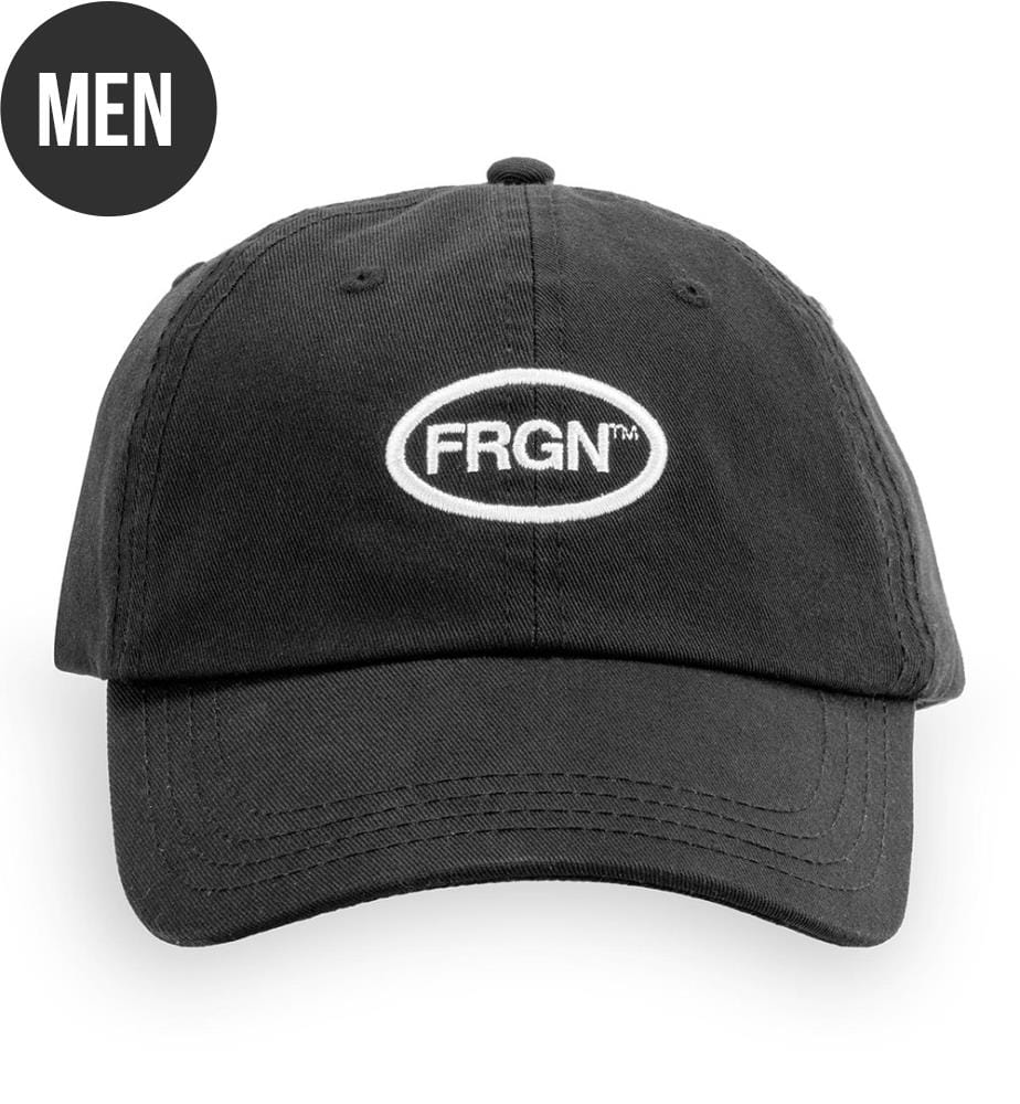 Dad Cap Technical - Schwarz und Weiss