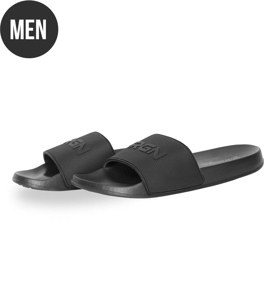 Claquettes Caoutchouc A1 - Noir
