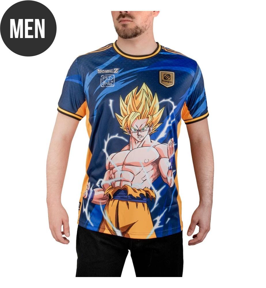Maglietta Dragon Ball Z Goku - Blu e arancione