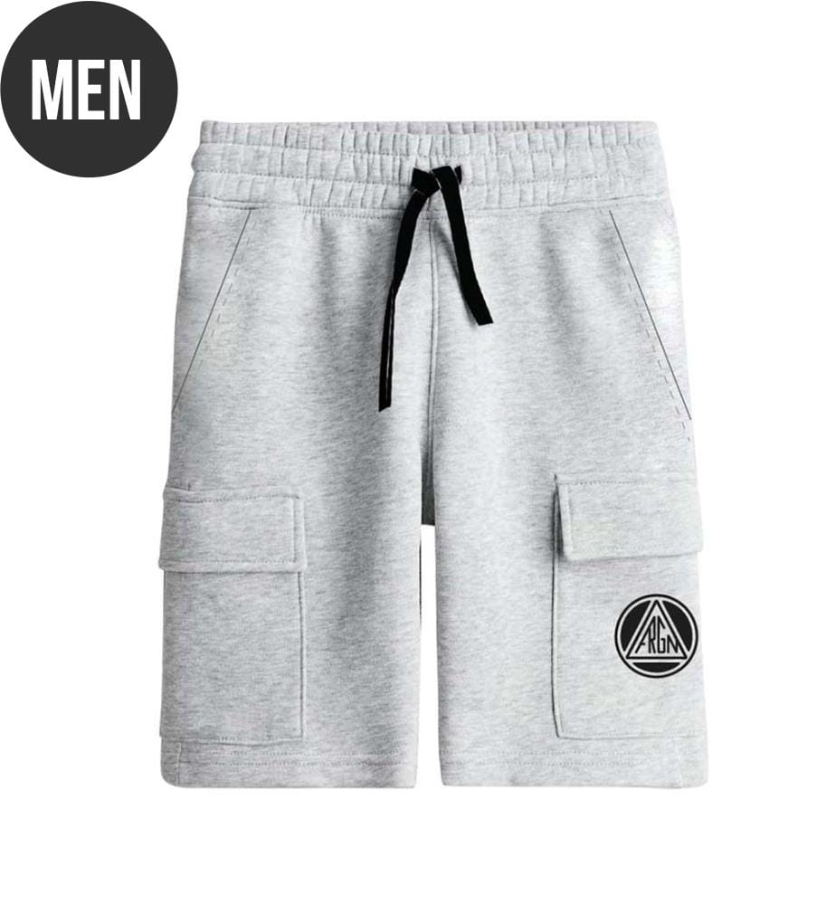 Cargo Shorts Mark - Grau und Schwarz