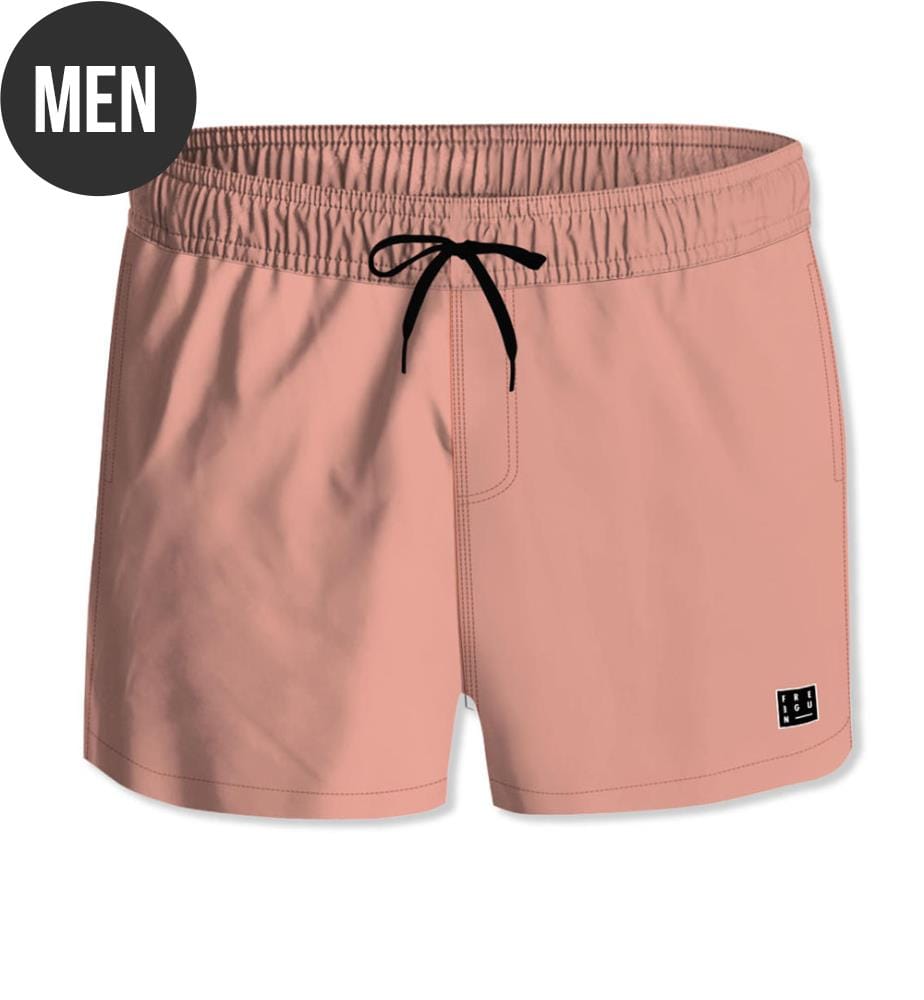 Kurze Badeshorts - Rosa