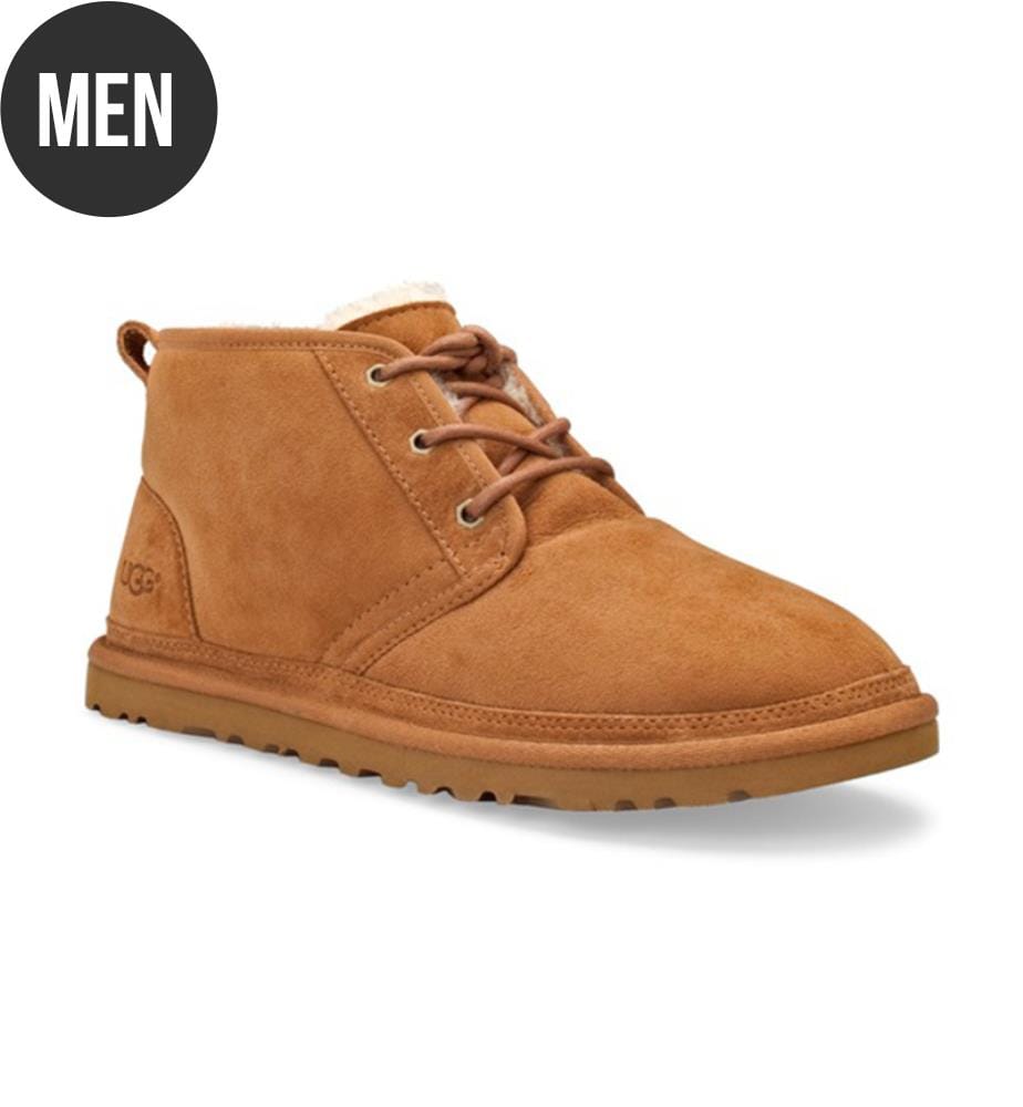 Leder-Stiefeletten M Neumel - Hellbraun