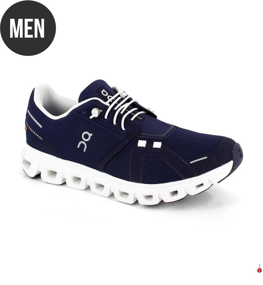 Cloud 6 Sneakers - Navy Blue and White