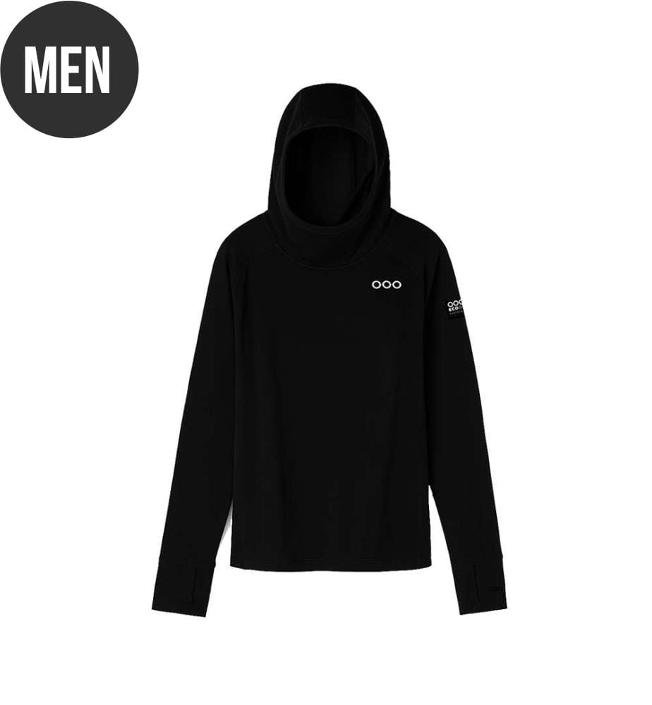 Kapuzenpulli Mont-blanc - Schwarz