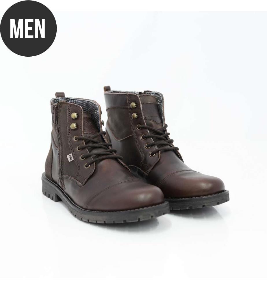 Lederstiefel - Braun