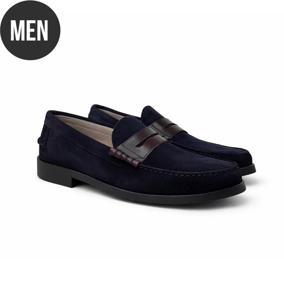 Wildleder Castellanos - Blau