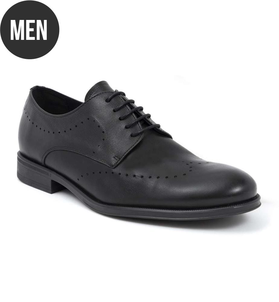 Derby-Schuhe - Schwarz