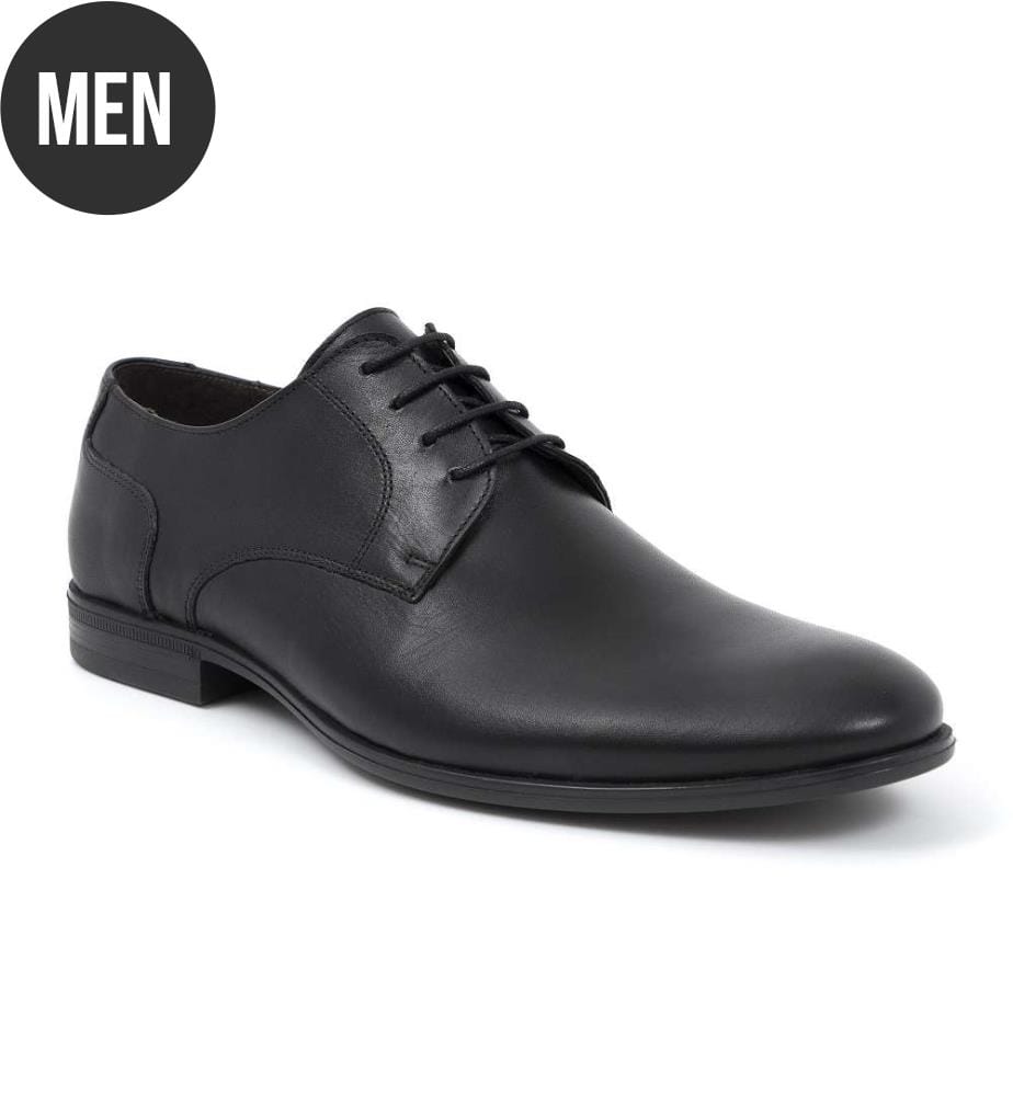Derby-Schuhe - Schwarz