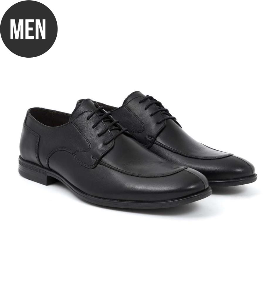 Derby-Schuhe - Schwarz