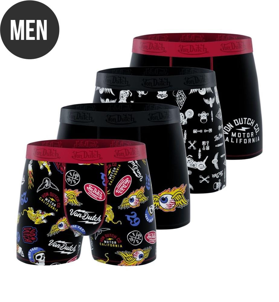 4er-Pack Boxershorts – Mehrfarbig
