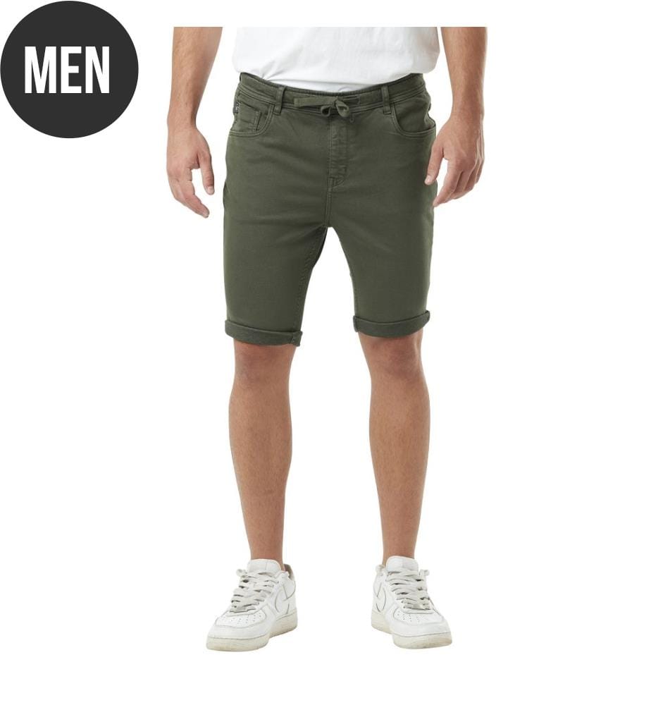 Jogging-Bermudas – Khaki