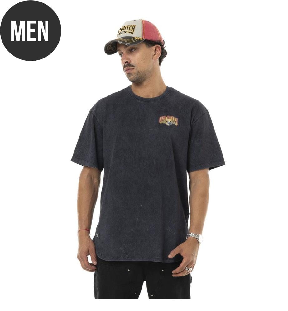 T-shirt - Dark Gray / Orange / Red / Yellow