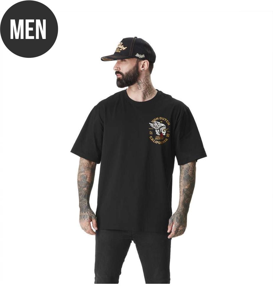T-shirt - Black / Yellow