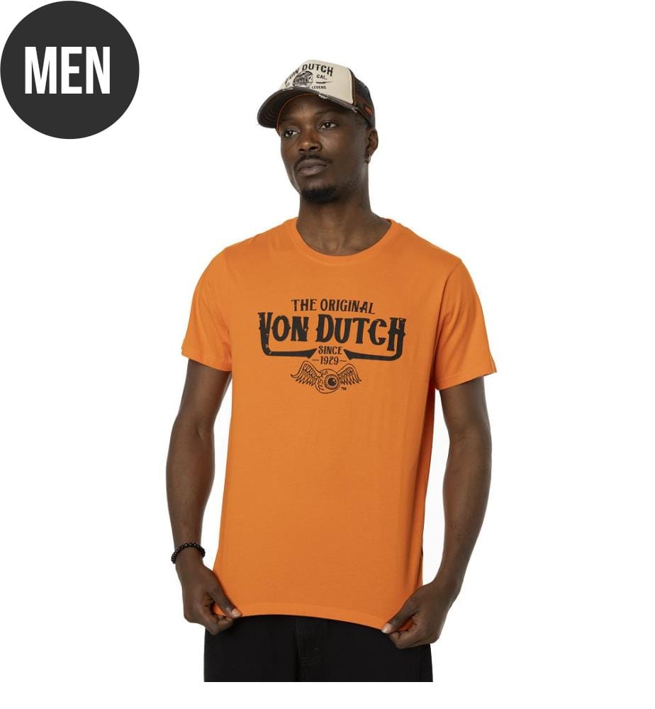 T-shirt - Orange / Black