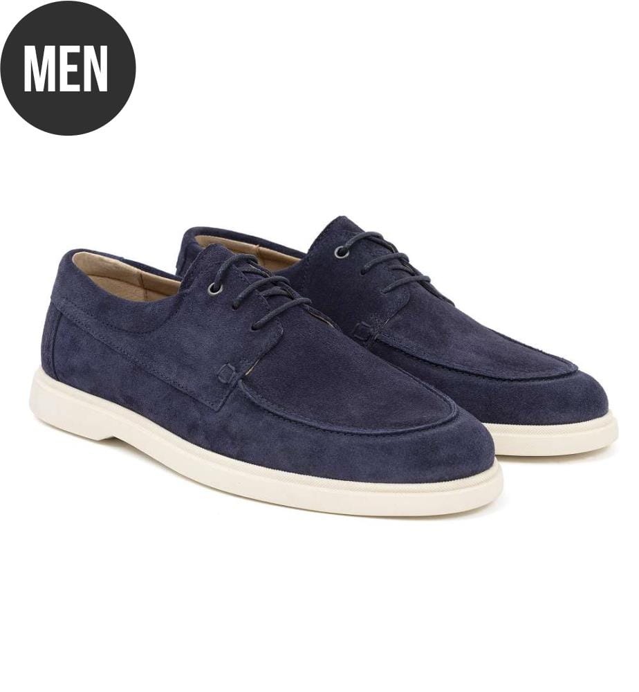 Derby-Schuhe - Blau