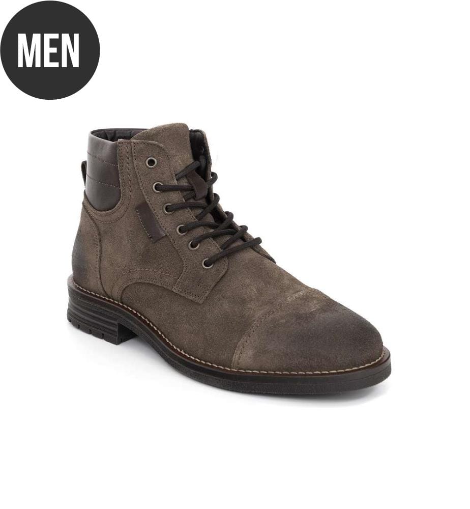 Lederstiefel - Beige