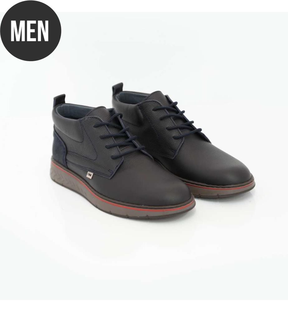 Asedia Lederschuhe - Marine
