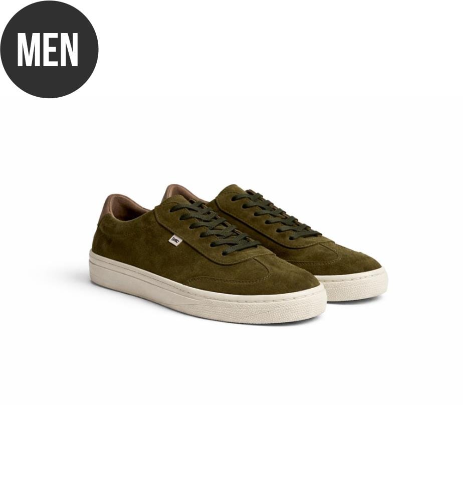 Selnor Leder Sneakers - Khaki