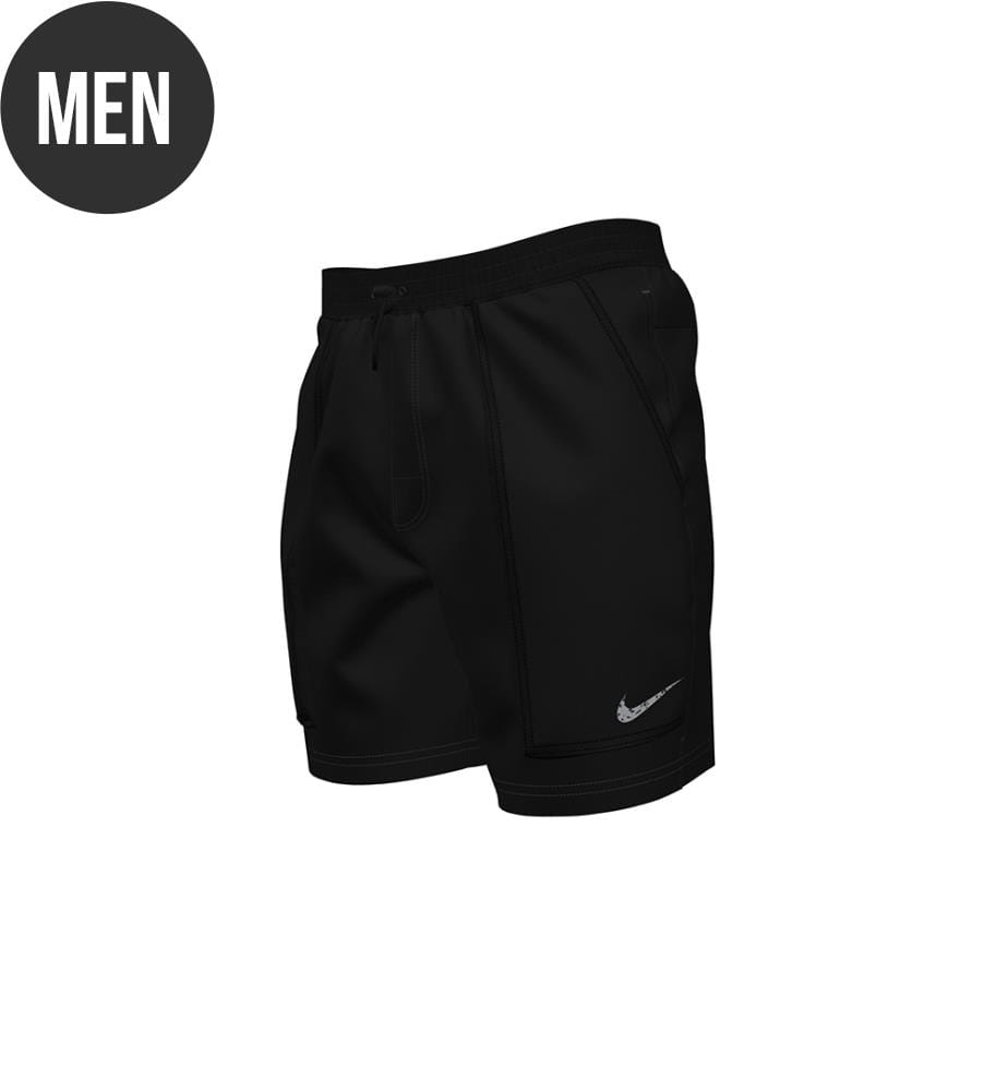 Volley Big Pocket 7" Badeshorts - Schwarz