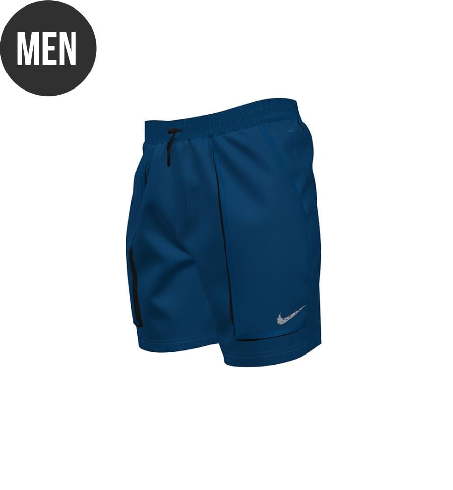 Volleyball Badeshorts 7" Big Pocket - Court Blue