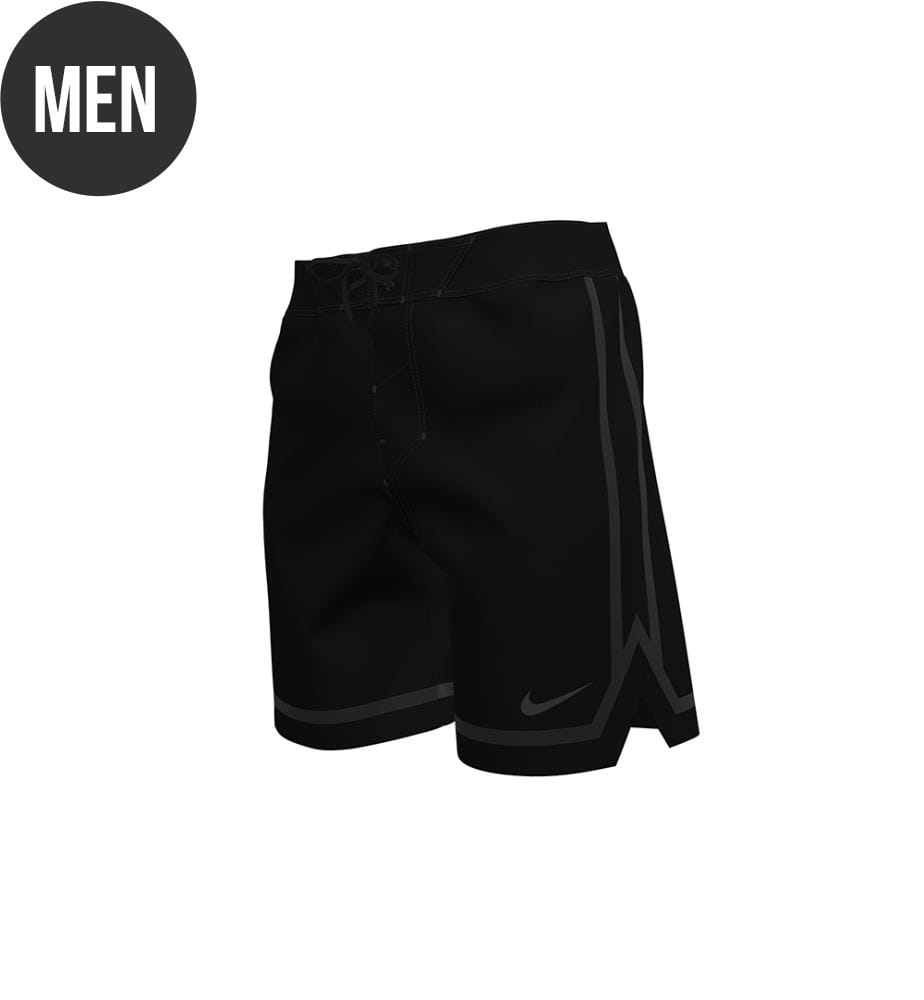 Fadeaway 7" Badeshorts - Schwarz