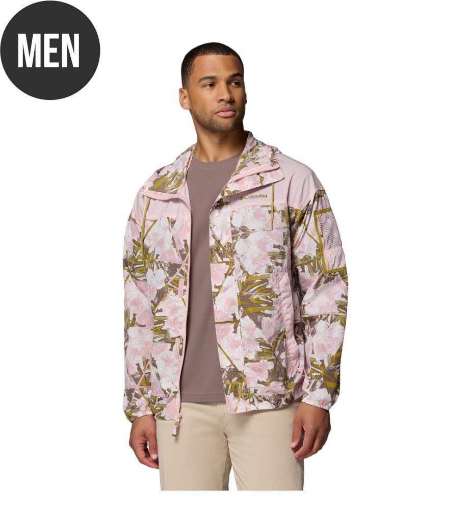 Bedruckte Windjacke Challenger™ II - Rosa
