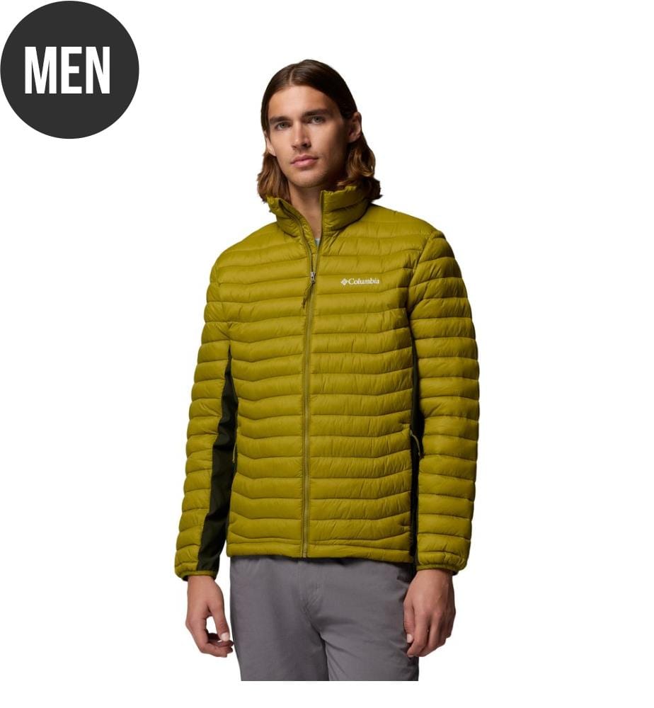 Powder Pass™ Hybrid-Daunenjacke - Senfgelb