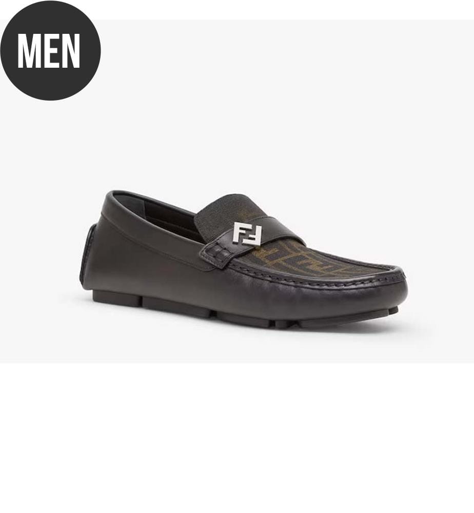 Mocassins Ff Metal - Noir
