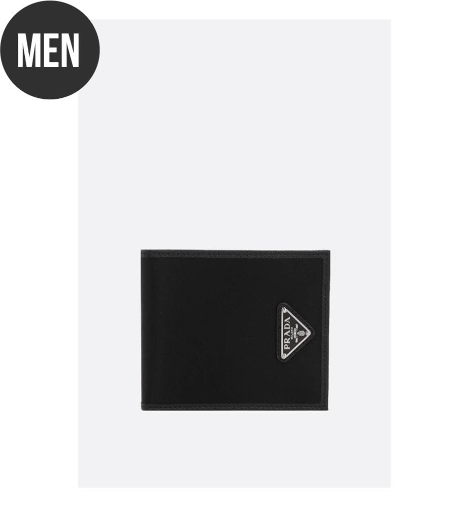 Portafoglio Re-Nylon - Nero